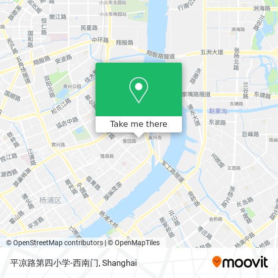 平凉路第四小学-西南门 map