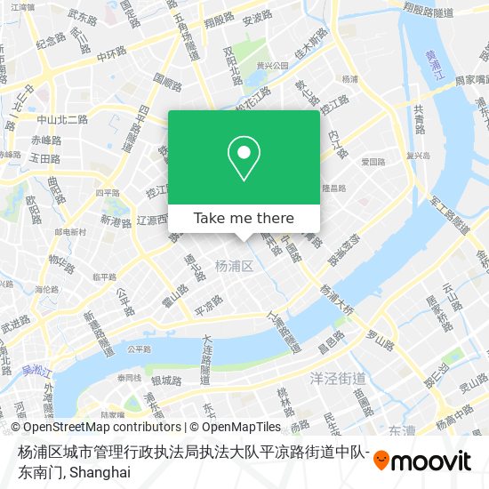 杨浦区城市管理行政执法局执法大队平凉路街道中队-东南门 map