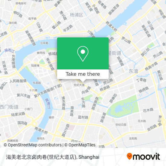 滋美老北京卤肉卷(世纪大道店) map