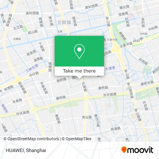 HUAWEI map