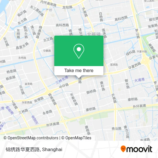 锦绣路华夏西路 map