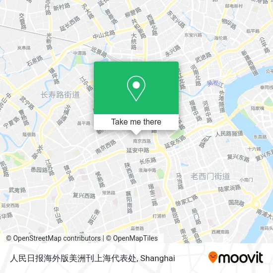 人民日报海外版美洲刊上海代表处 map