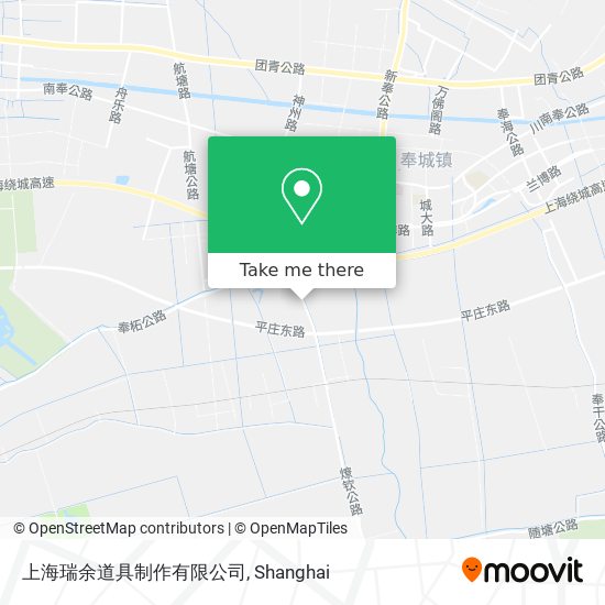 上海瑞余道具制作有限公司 map