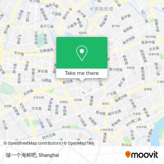 啵一个海鲜吧 map