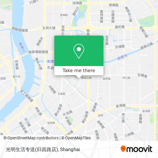 光明生活专送(归昌路店) map