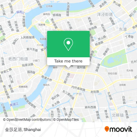 金莎足浴 map