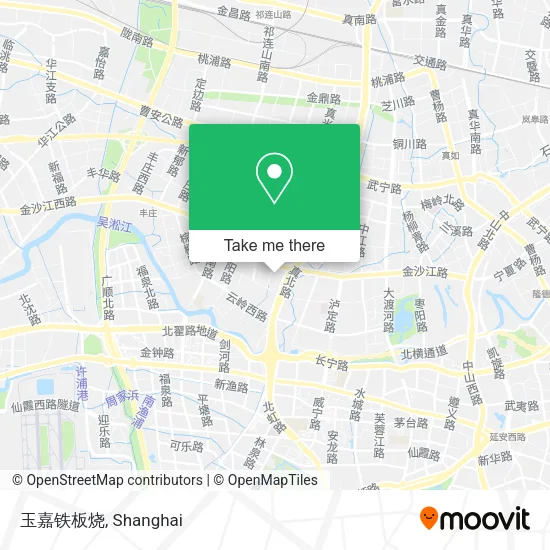 玉嘉铁板烧 map