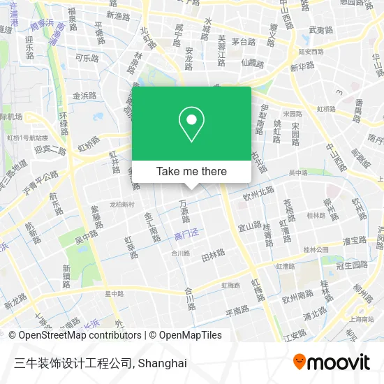 三牛装饰设计工程公司 map