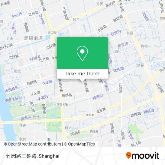 竹园路三鲁路 map