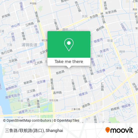 三鲁路/联航路(路口) map