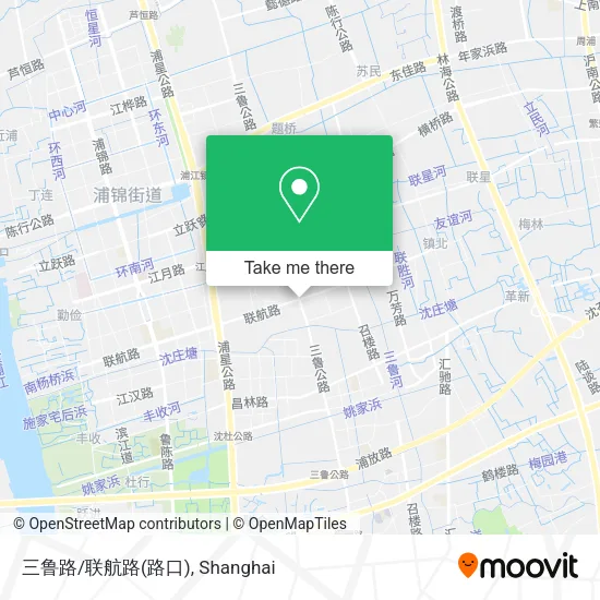 三鲁路/联航路(路口) map