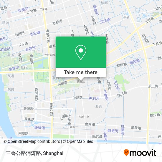 三鲁公路浦涛路 map