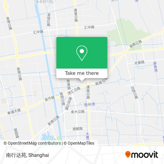 南行达苑 map