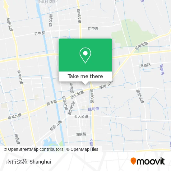 南行达苑 map