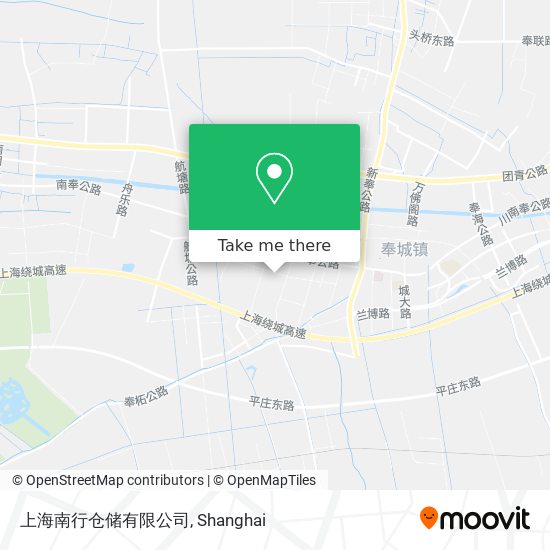 上海南行仓储有限公司 map