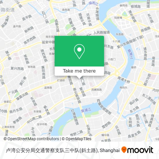 卢湾公安分局交通警察支队三中队(斜土路) map