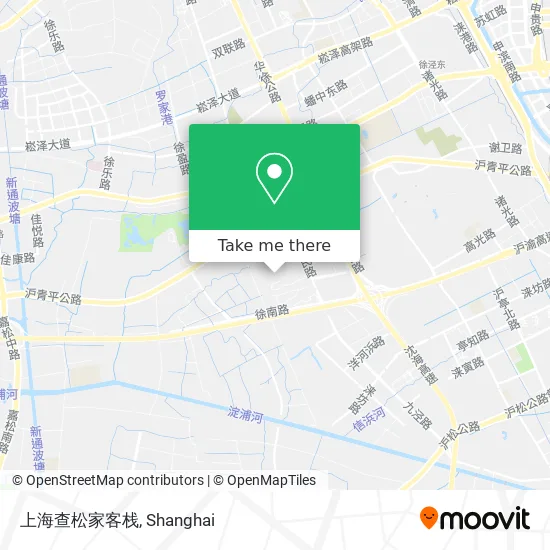 上海查松家客栈 map