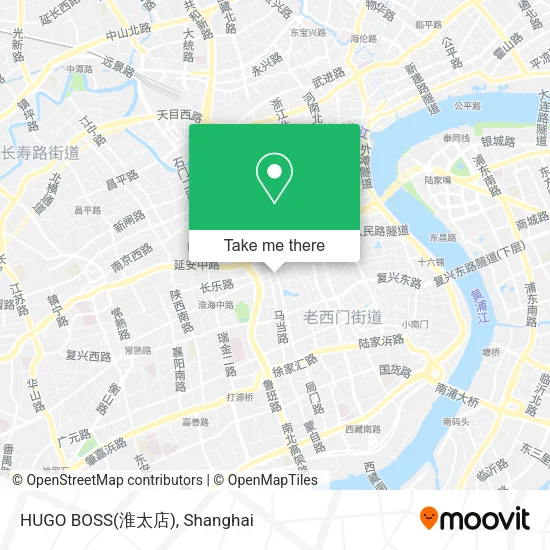 HUGO BOSS(淮太店) map