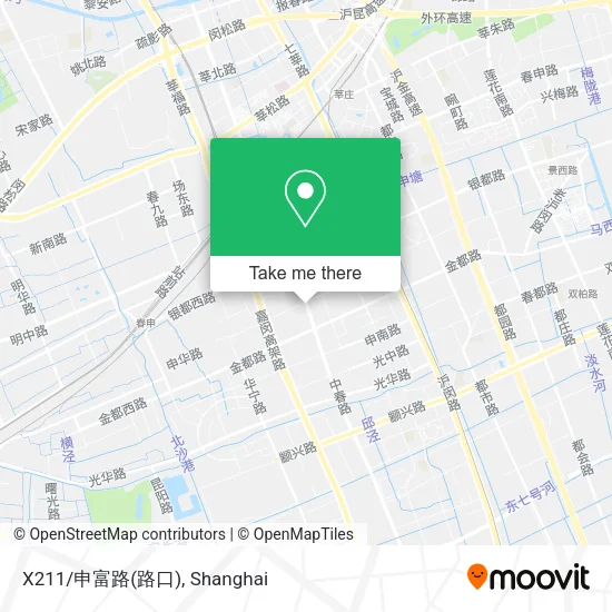 X211/申富路(路口) map