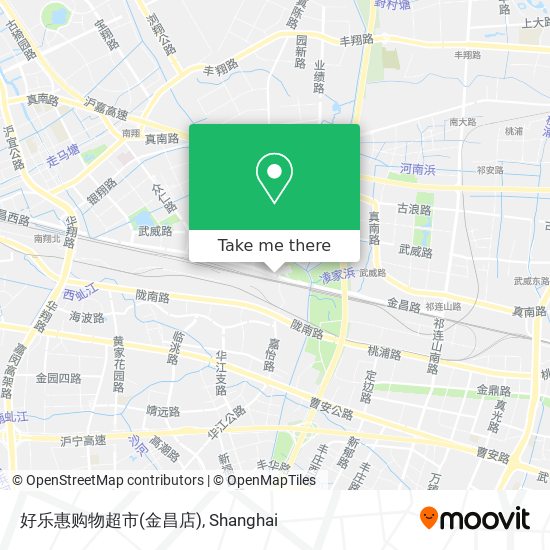 好乐惠购物超市(金昌店) map