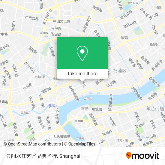 云间水庄艺术品典当行 map
