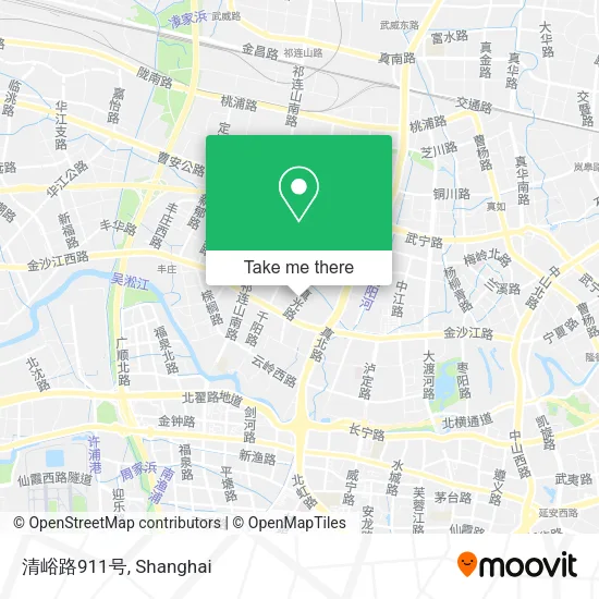 清峪路911号 map