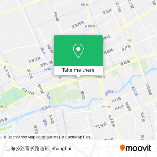 上海公路富长路道班 map