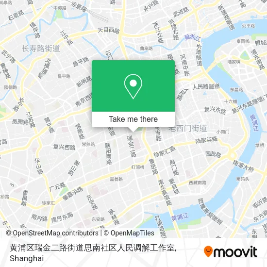 黄浦区瑞金二路街道思南社区人民调解工作室 map
