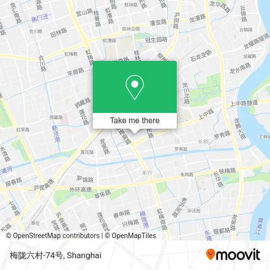 梅陇六村-74号 map