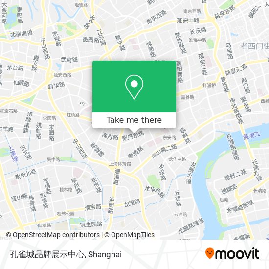 孔雀城品牌展示中心 map