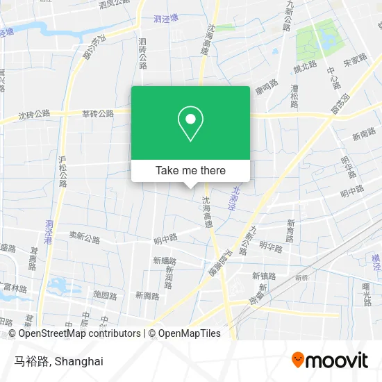 马裕路 map