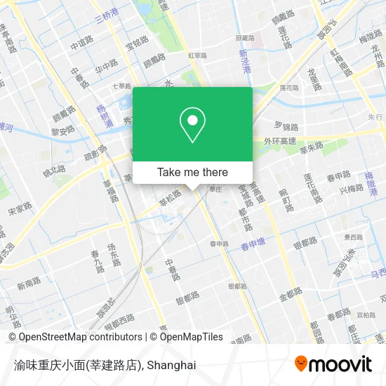 渝味重庆小面(莘建路店) map