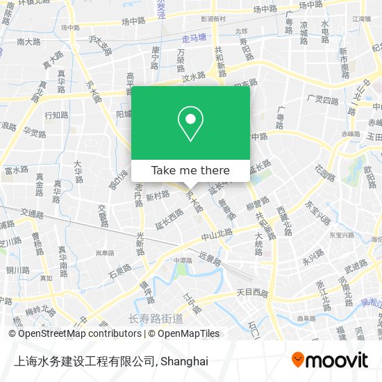 上诲水务建设工程有限公司 map