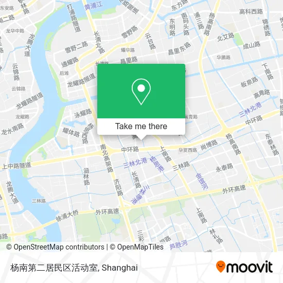 杨南第二居民区活动室 map