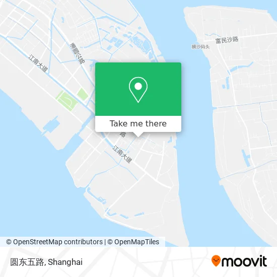 圆东五路 map