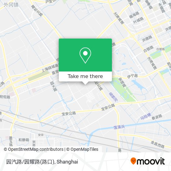 园汽路/园耀路(路口) map