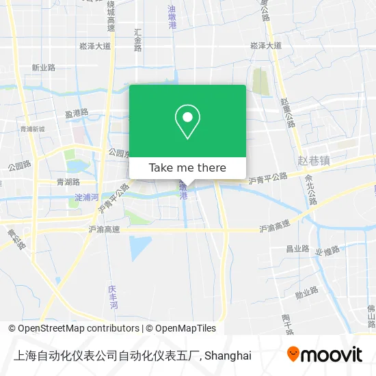 上海自动化仪表公司自动化仪表五厂 map