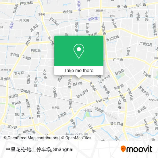 中星花苑-地上停车场 map