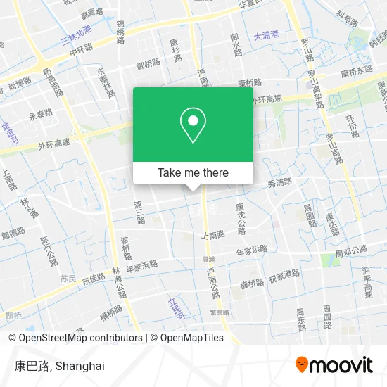 康巴路 map