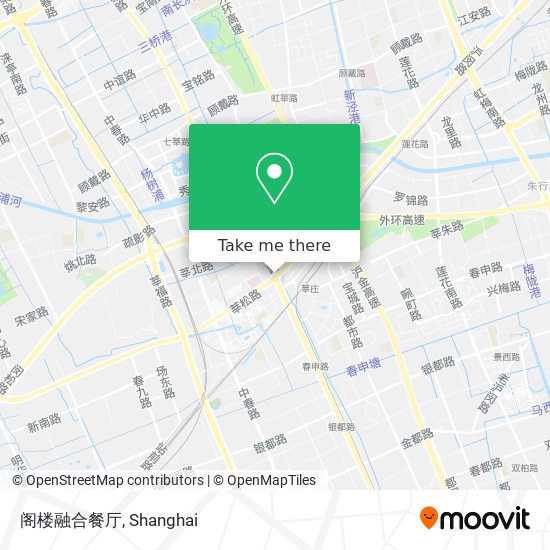 阁楼融合餐厅 map