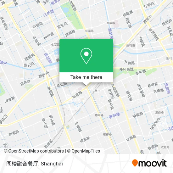 阁楼融合餐厅 map