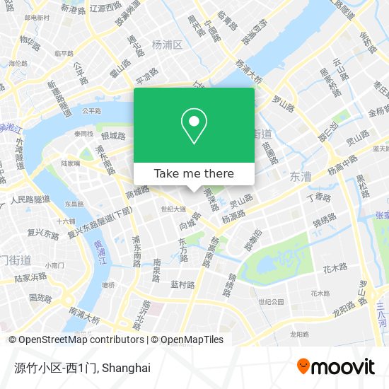 源竹小区-西1门 map