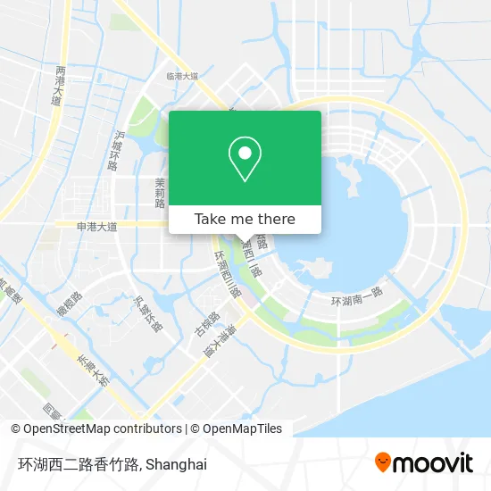 环湖西二路香竹路 map