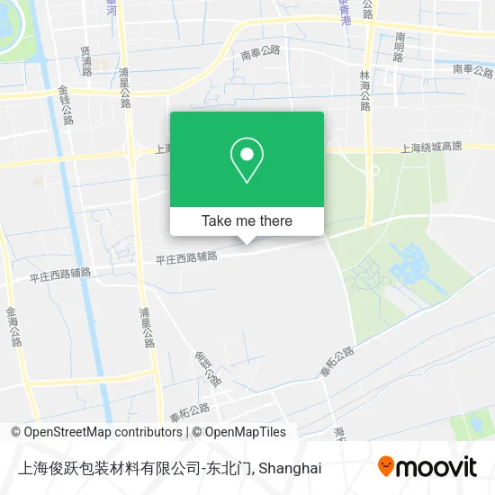 上海俊跃包装材料有限公司-东北门 map