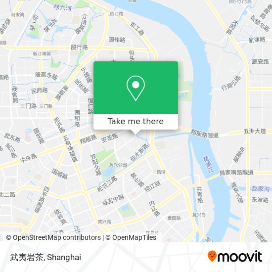 武夷岩茶 map