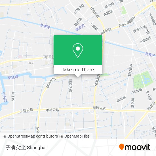 子演实业 map