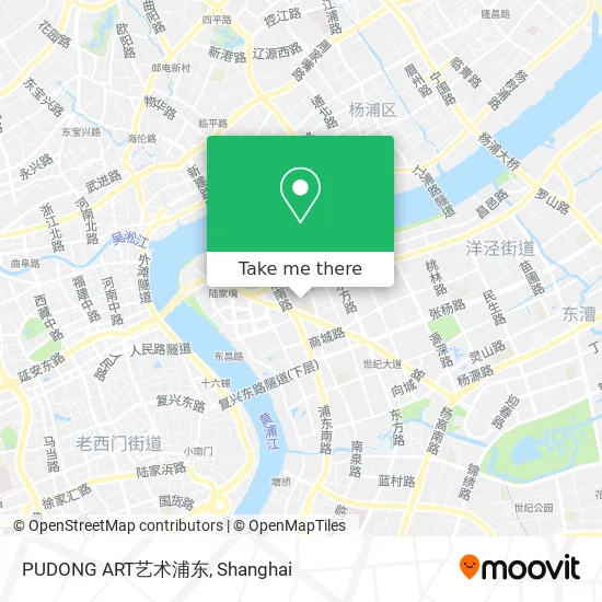 PUDONG ART艺术浦东 map