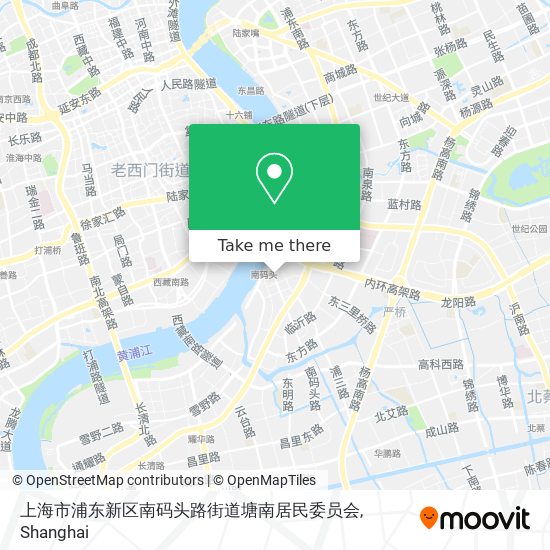 上海市浦东新区南码头路街道塘南居民委员会 map