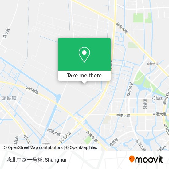 塘北中路一号桥 map