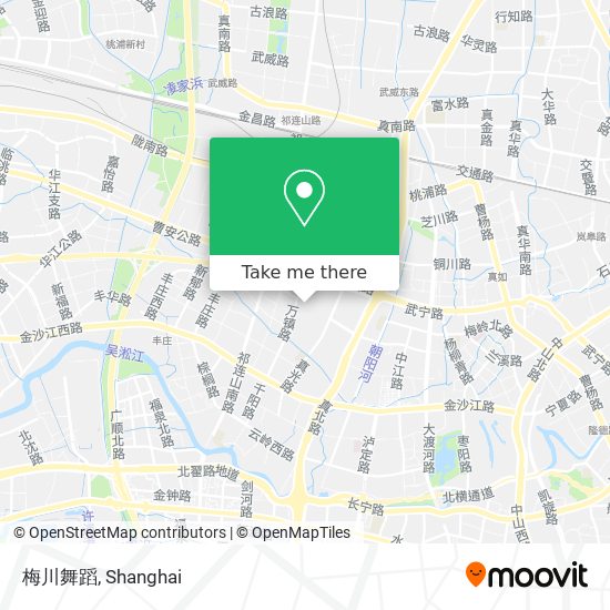 梅川舞蹈 map